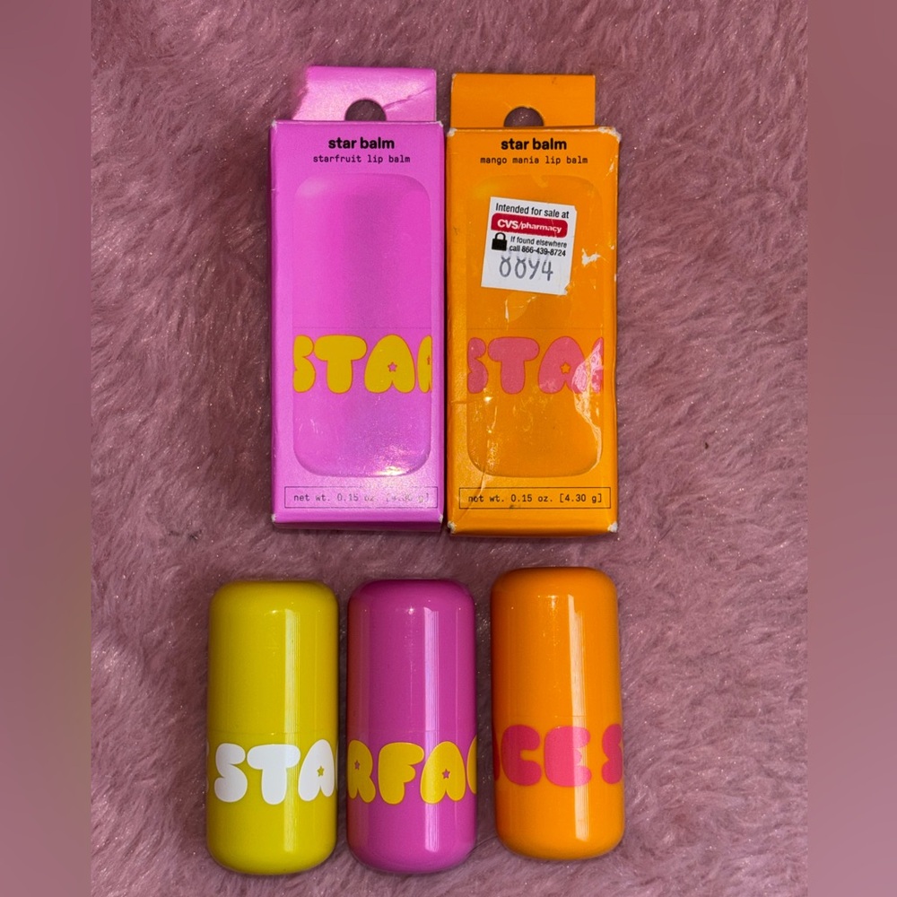Starface Star Balm lip balms x3 - Picture 2 of 3